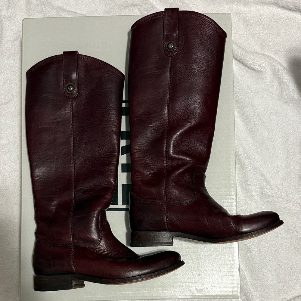 Frye Melissa Button Boots 5.5